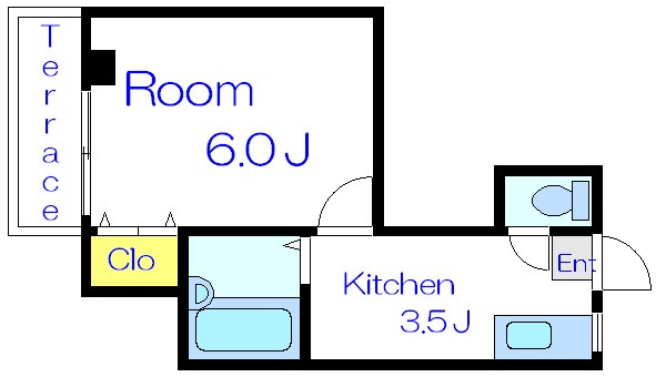 ドミール横田 間取り図