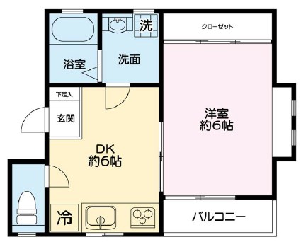 Gハウス町屋 間取り