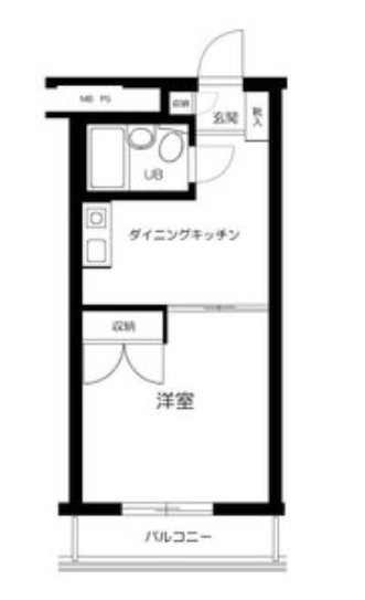 パレ・ドール田端 間取り図