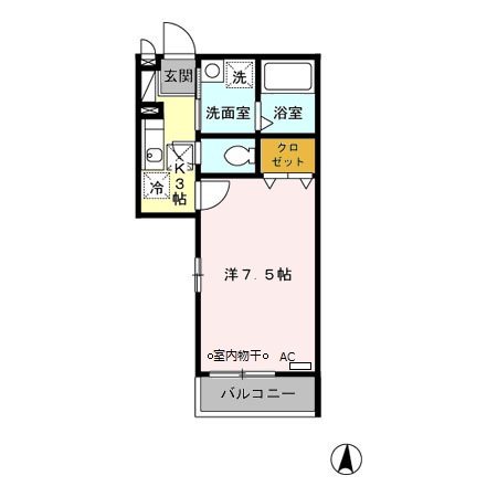 クレインハウス 間取り