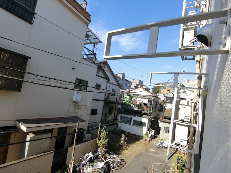 コーポアカンサス ベランダ