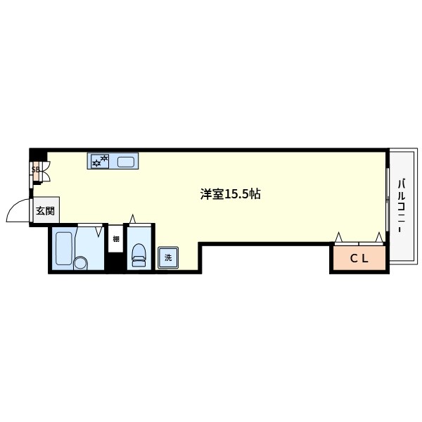 宮内サンハイツ竹ノ塚Ｃ棟 間取り