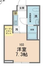 カインドネス南砂町  間取り図