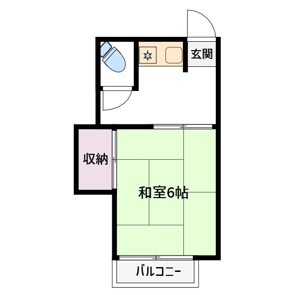 コーポ豊田 間取り