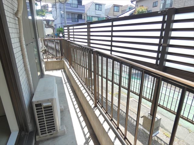 荒川マンション  ベランダ