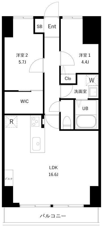 PARK　MODERN　西葛西 間取り