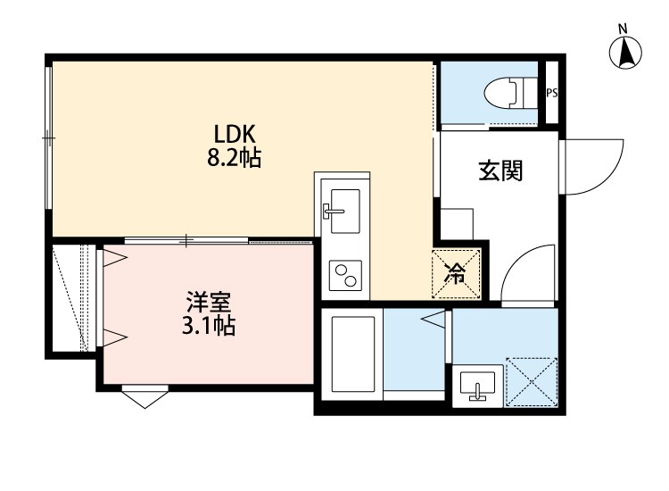 rh-SENJU 間取り