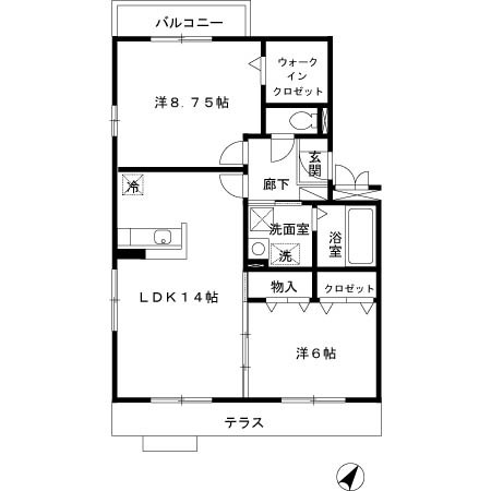 ソシエ 間取り