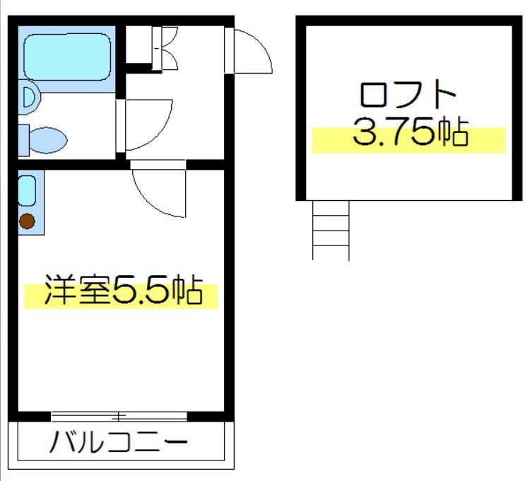 ＯＫＫＯＲＡＲＡ小岩№２ 間取り