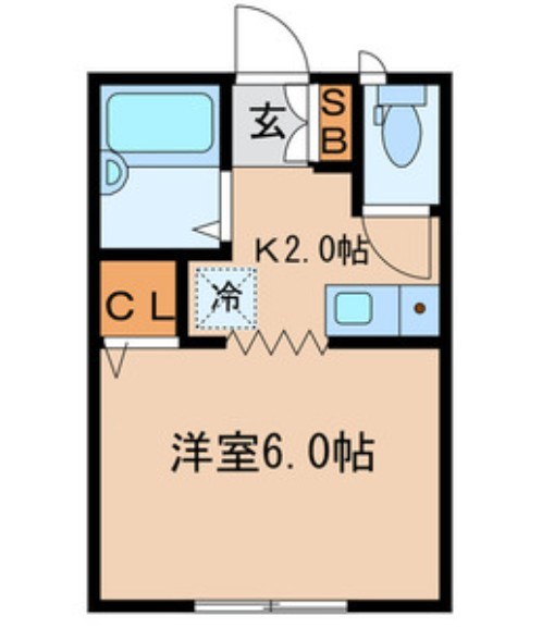 メルヴェイユ  間取り