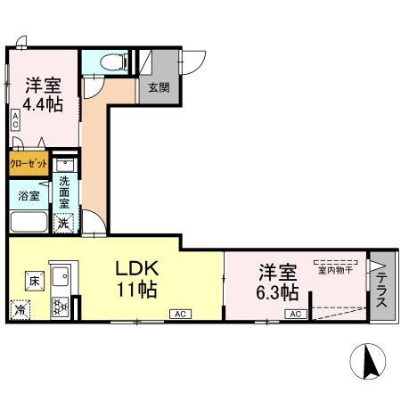 グラナーデ西新井栄町 間取り