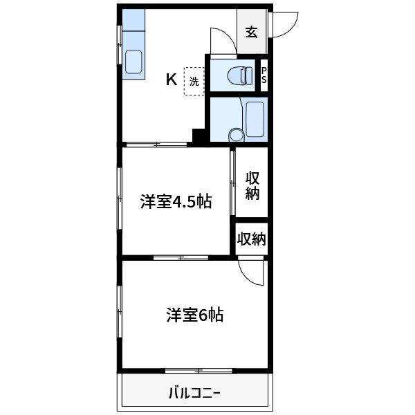 メゾンワガツマ 間取り