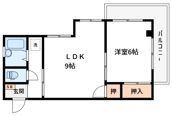 クレードルイダ  間取り