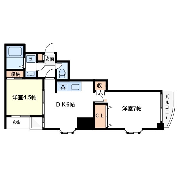 ドウェルエミネント    間取り図