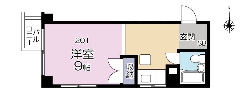 滝野川ハイツ 間取り