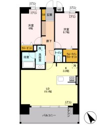 ロイヤルパークスリバーサイド 間取り