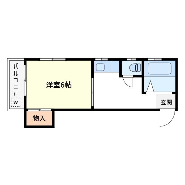 コーポ八千代 間取り