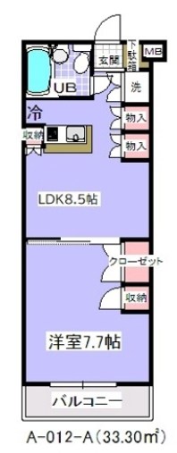 ユタカローズガーデン 間取り