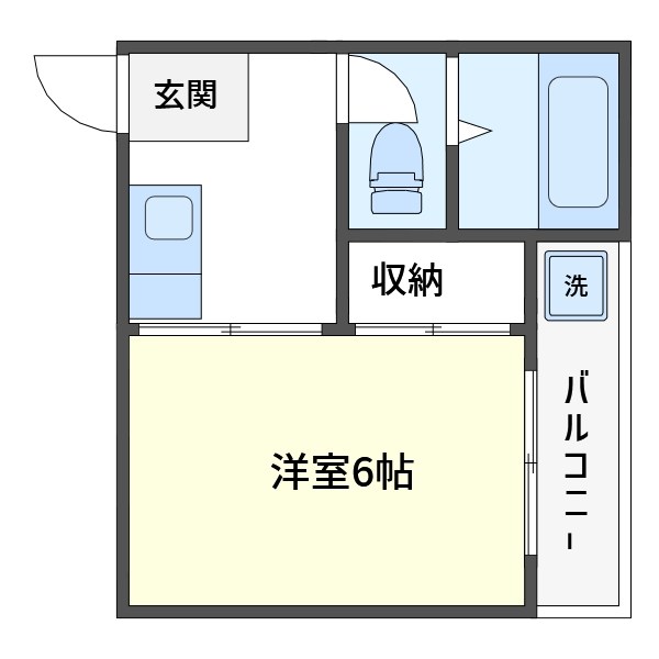 ステーションサイドコシベ 間取り