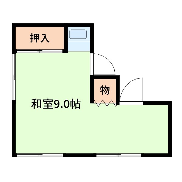 花の木荘 間取り