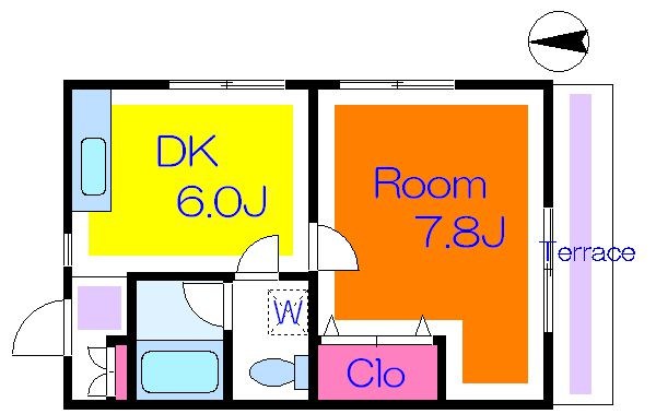 パレスホリケ10 間取り
