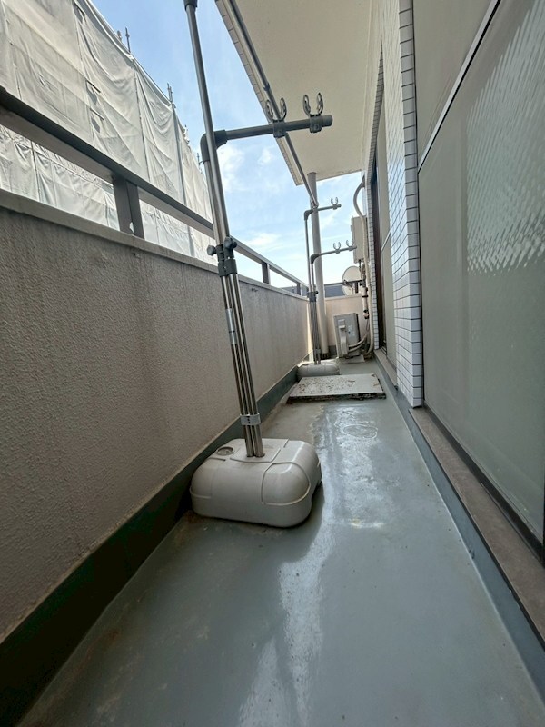 エースハイツ綾部 ベランダ