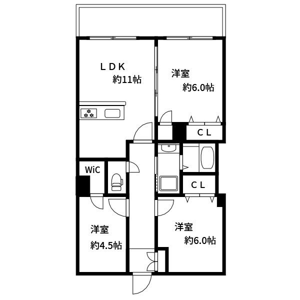 ライオンズプラザ錦糸町 間取り