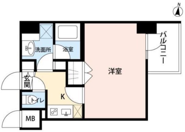アビタ住吉  間取り図