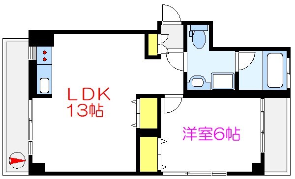 新村ビルディング 間取り図