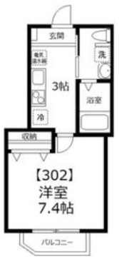 ランドハイム西小岩 間取り