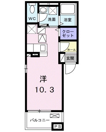 レスパース・プレザン 間取り図