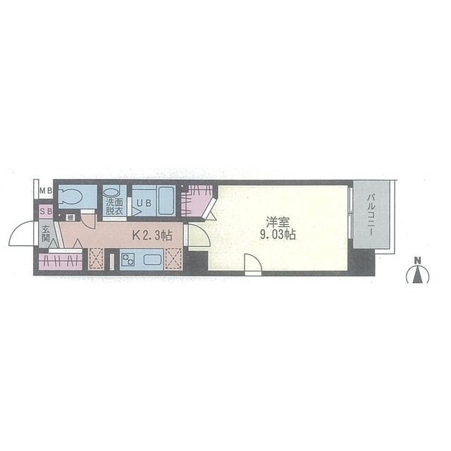 ハーモニア城東   間取り図