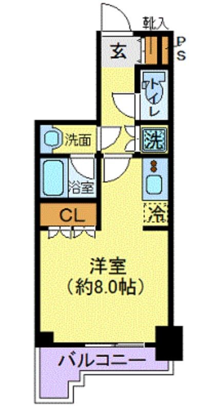 Rising　place　南千住 間取り