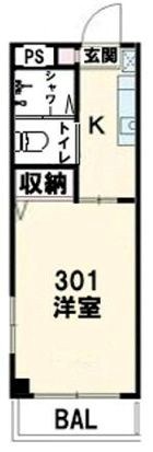 マンションアベニュー 間取り