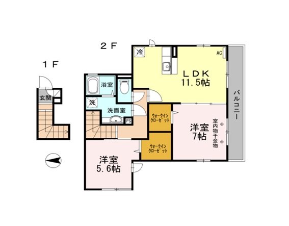 アンタレス 間取り図