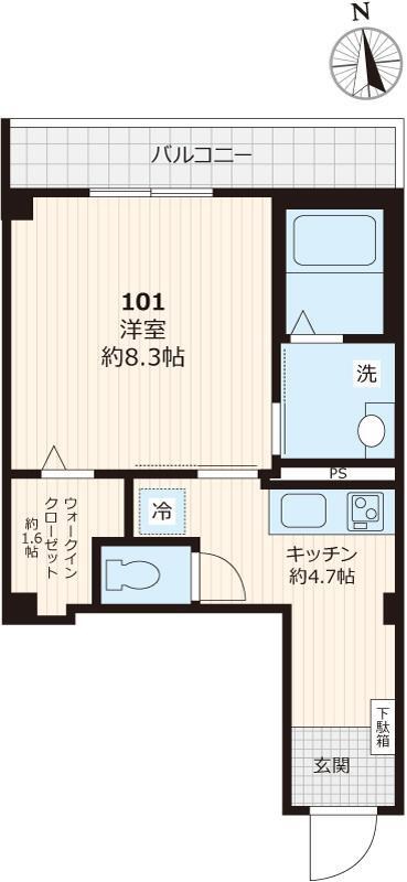 フォレスト　ベベ 間取り