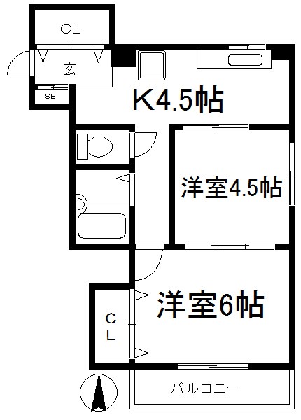 ときわマンション 間取り