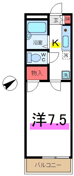 東栄王子ハイツ  間取り