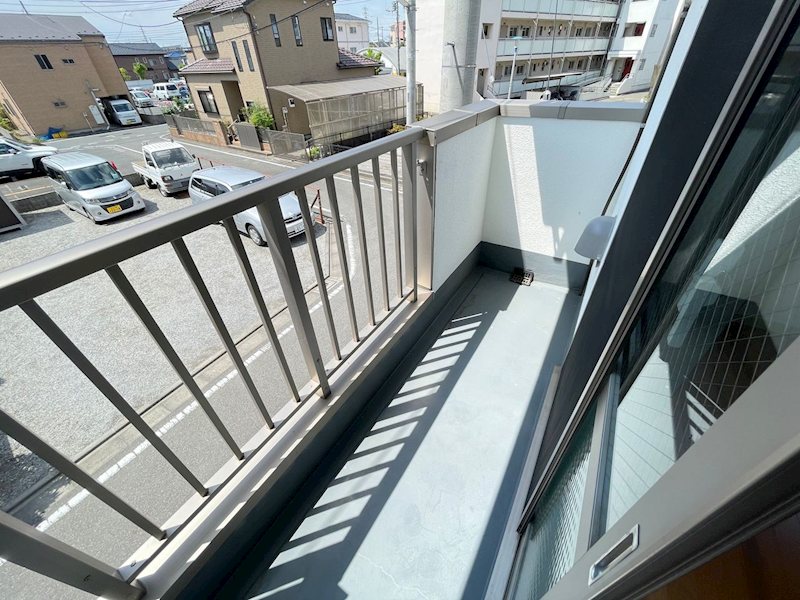 ワンステップ花畑 ベランダ