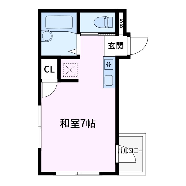 カーサコリーヌ  間取り