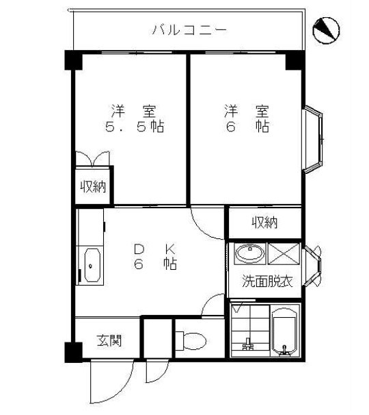 ファミール清水 間取り