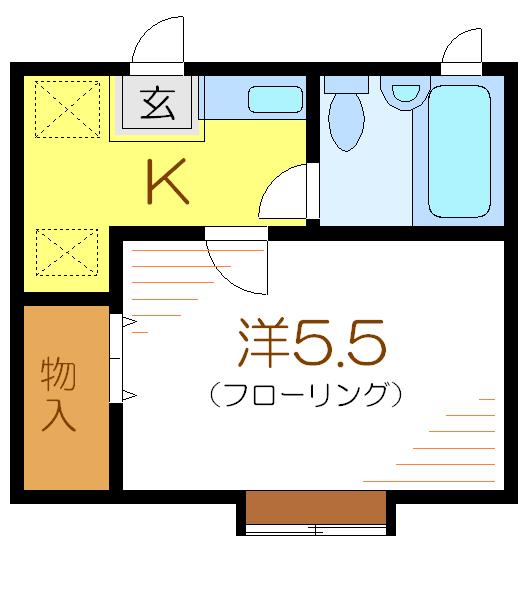 エスペランサ瑞江B 間取り