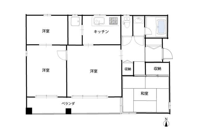 弦巻邸（つるまきてい） 間取り