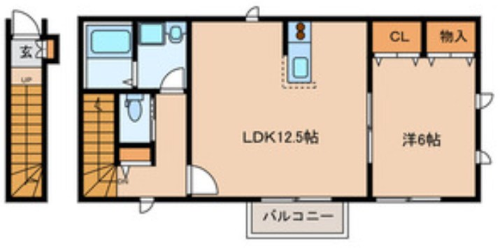 クレール東新小岩 間取り