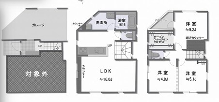 東墨田2丁目貸戸建 間取り