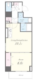 CLAIR（クレール） 間取り図