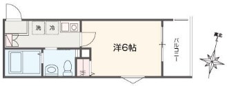MELLAS京成小岩Ⅲ 間取り図