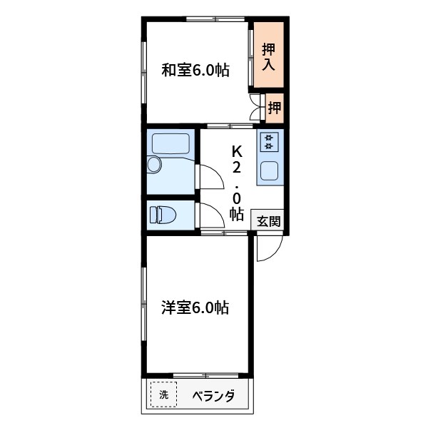 パストラルハイツ 間取り