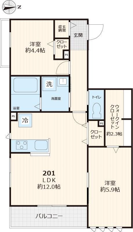 グレイスK  間取り図