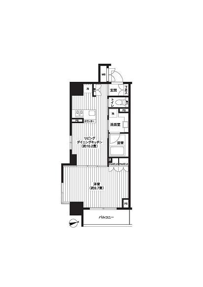 レジディア新御徒町 間取り